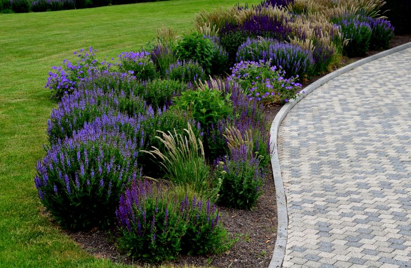Landscape And Concrete Curbing