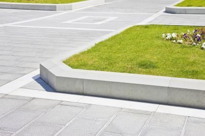 Landscape And Concrete Curbing