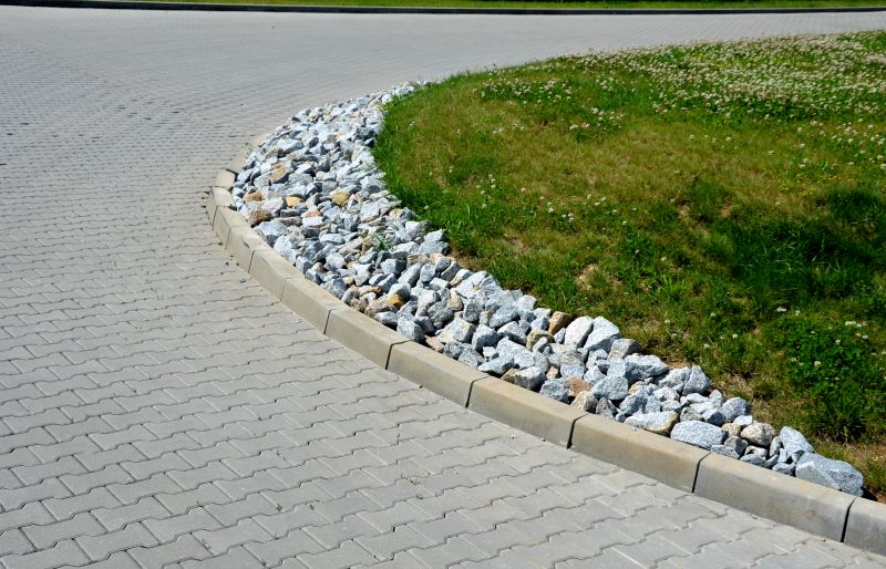 Landscape And Concrete Curbing
